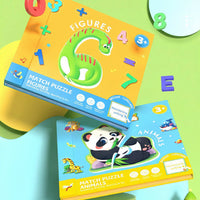 Thumbnail for SmartMatch – Lekende og lærerikt – Magnetisk 2-i-1 tegne- og puslespillbok