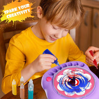 Thumbnail for SpinArt – Kreativt og lærerikt – DIY-malingsspinnemaskin