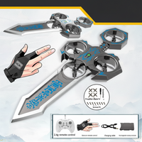 Thumbnail for AirBlade – Lekent og interaktivt – fjernstyrt flygende leketøy med sverddesign