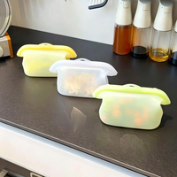 Thumbnail for MealSaver – Praktisk og gjenbrukbar – Oppbevaringspose i silikon til mat