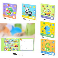Thumbnail for SmartMatch – Lekende og lærerikt – Magnetisk 2-i-1 tegne- og puslespillbok