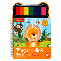 Thumbnail for FingerArt – Kreativt og fargerikt – Fingerfargebok for barn