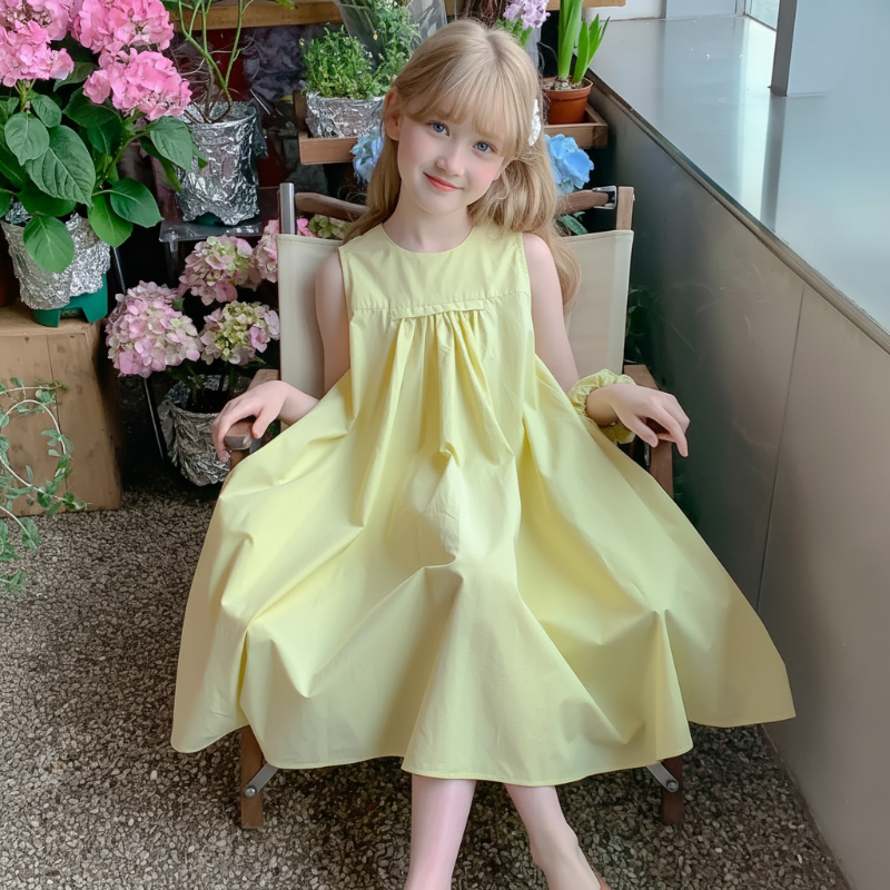 Summer Dress – Lett og sommerlig – Gul sommerkjole