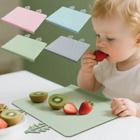 Thumbnail for BabySafe – Praktisk og hygienisk – Silikon-bordunderlag med opphøyd kant
