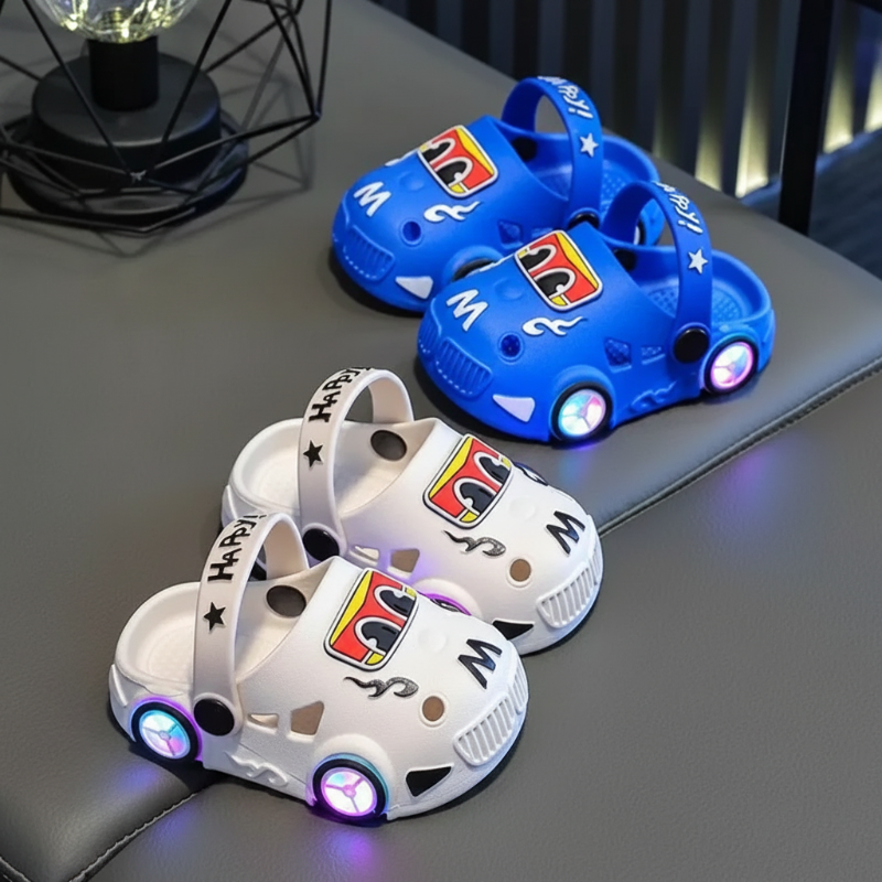 GlowRun – Stilig og morsomt – LED-tøfler til bilen