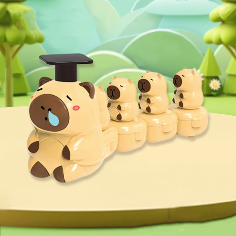 Capybara Train Toy – Lekent og søtt – Trafikkertog