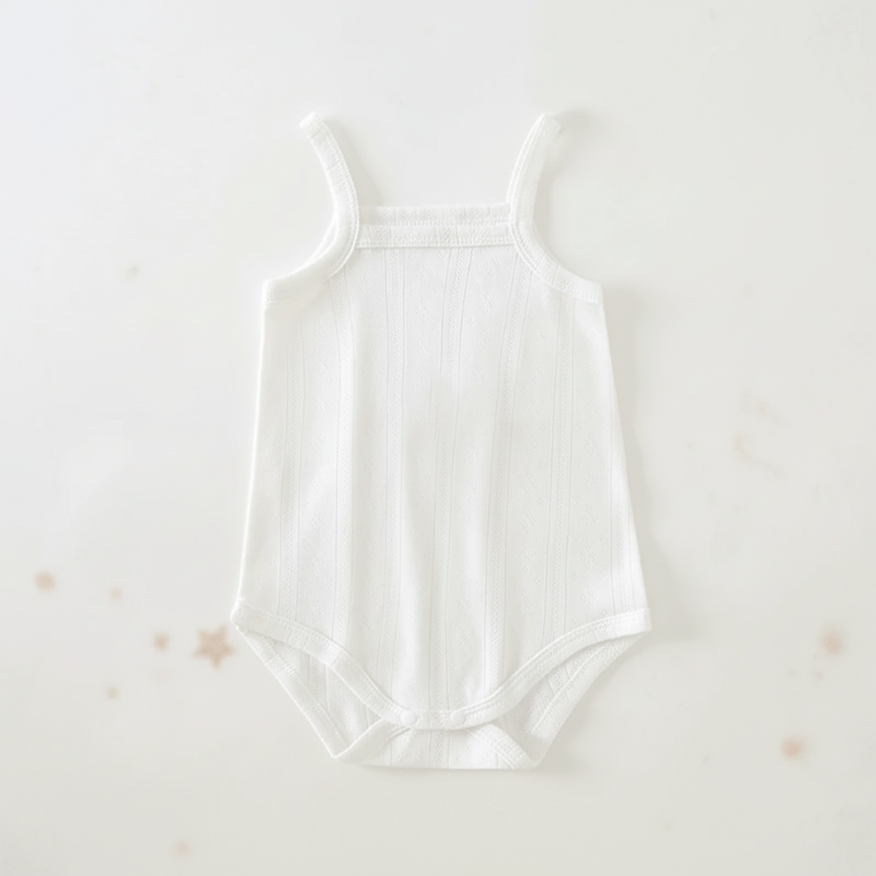Summer Bodysuit – Luftig og behagelig – Strikket babybody