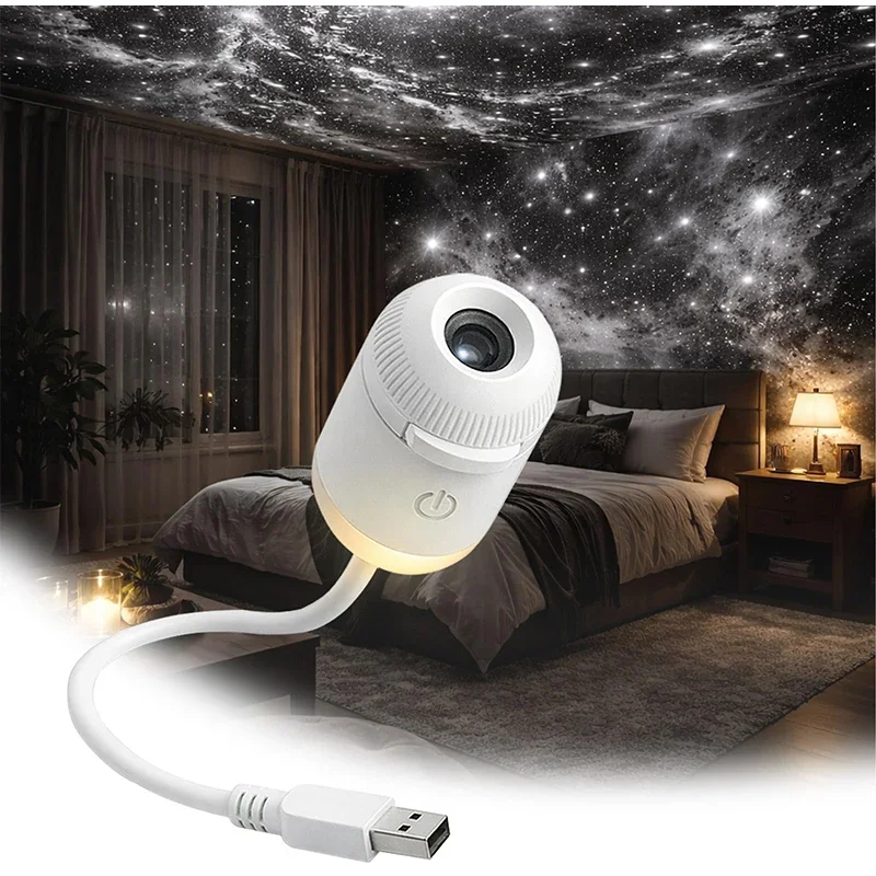 NightSky – Dimmbar og magisk på soverommet – LED Galaxy-lampe