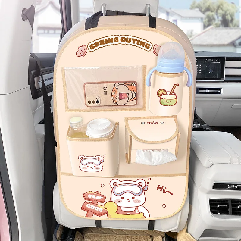 Backseat Baby Storage Bag – Praktisk og romslig – Oppbevaringsveske til bilen