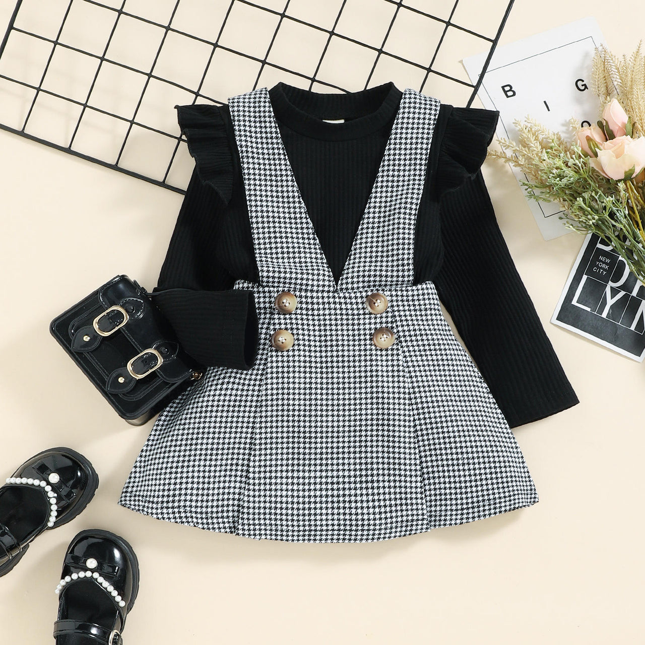 Mini Fashion - Søt og stilig - Todelt kjolesett