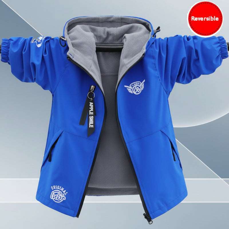 Reversible Kids Jacket – Vanntett og vindtett – Lett jakke