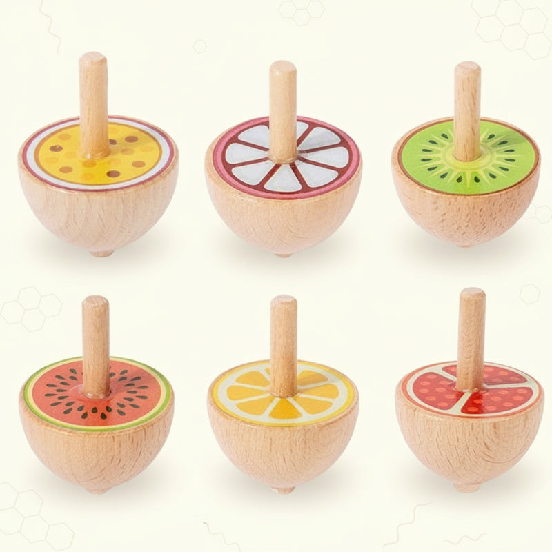ColorSpin – Houten & Speels – Tre Fidget Tol
