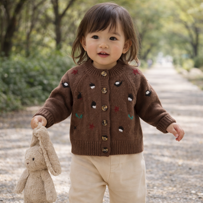 Mini Fashion - Varme materialer - Ulljakke