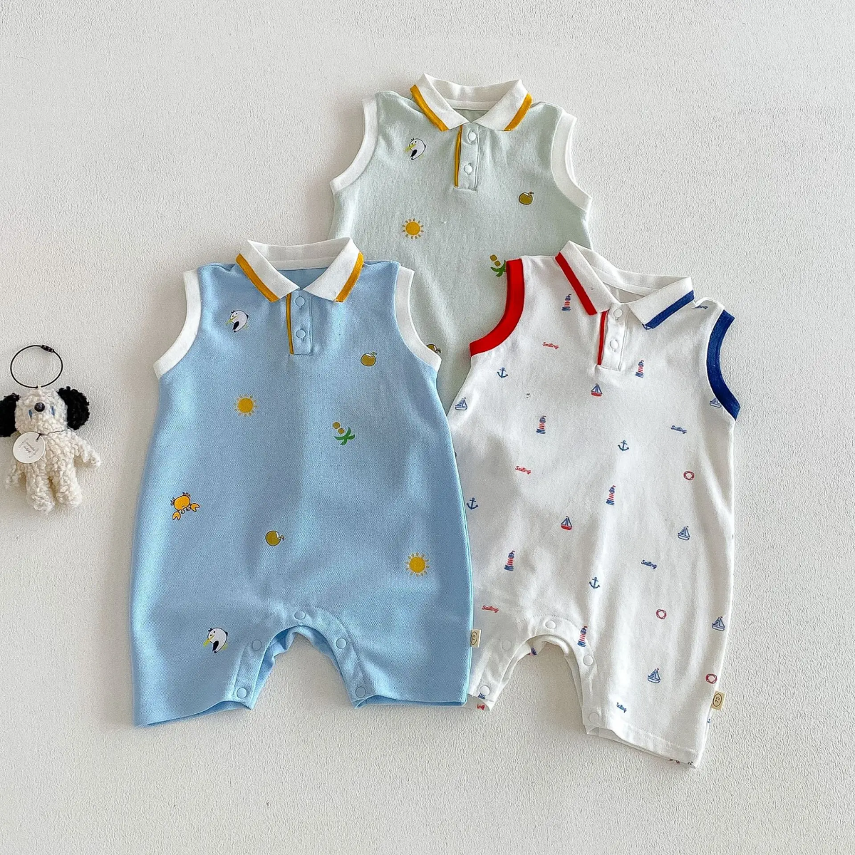 SunnyBaby – Komfortabel og søt – Polo-body til babyer