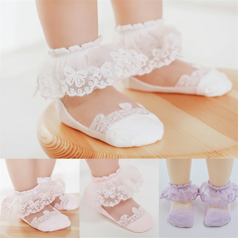 BabyBliss – Komfortable og lette – babysokker med kant