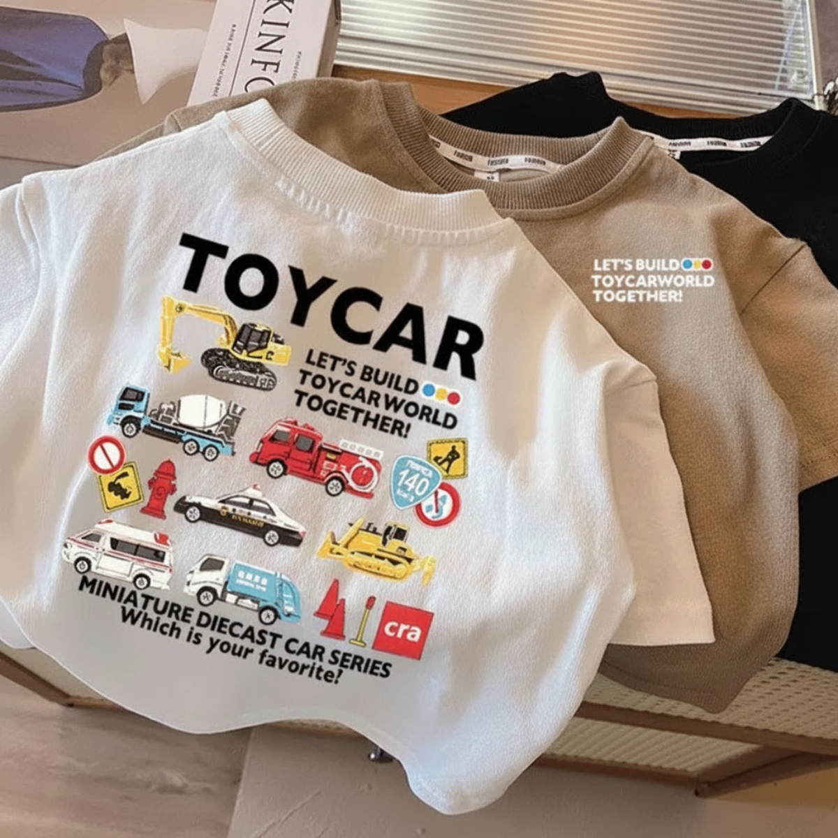 PlayCars – Hverdagsplagg & Myke klær – Barneklær med bilmotiv