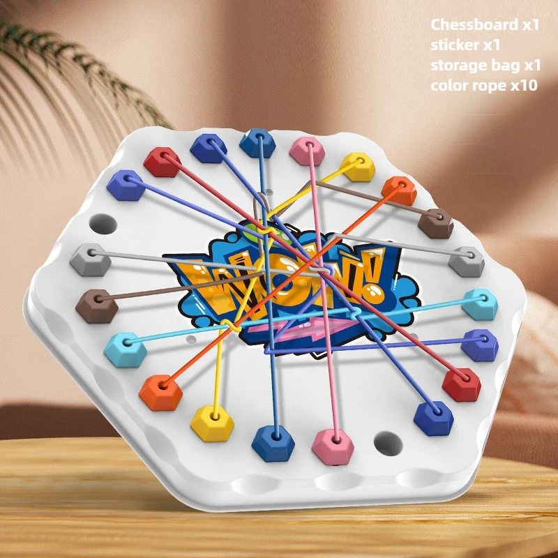 Color Rope Logic Game – Tenkning & Interaktivt – Brettspill
