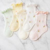 Thumbnail for HappyToes – Fargerike og søte – babysokker (sett med 5)