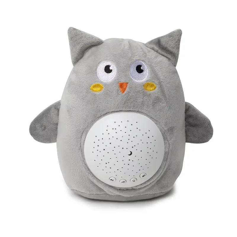 StarPlush – Myk og beroligende – kosedyr med nattlampe-projektor