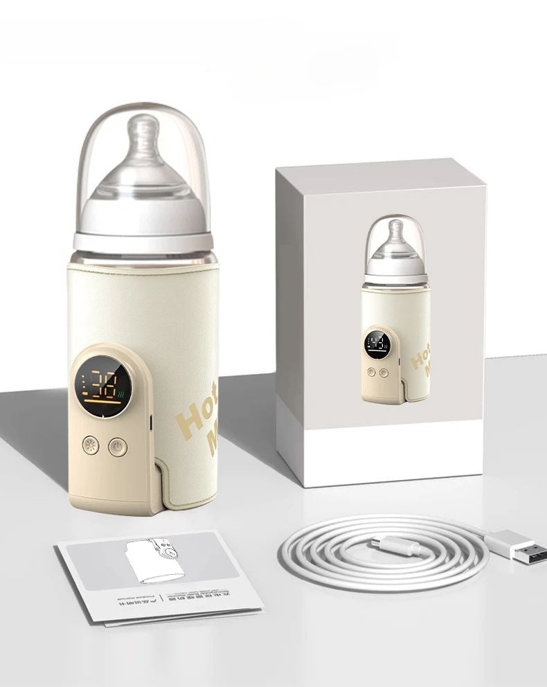 SmartBottle - Alltid klar og varm - Trådløs oppladbar melkevarmer