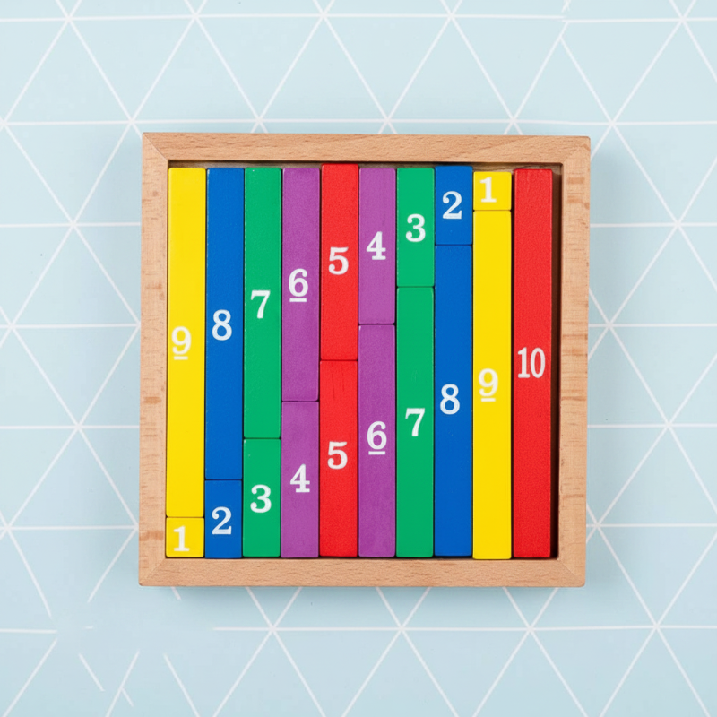 TinyMath – Lærerikt og pedagogisk – Regnebrett i tre med tall