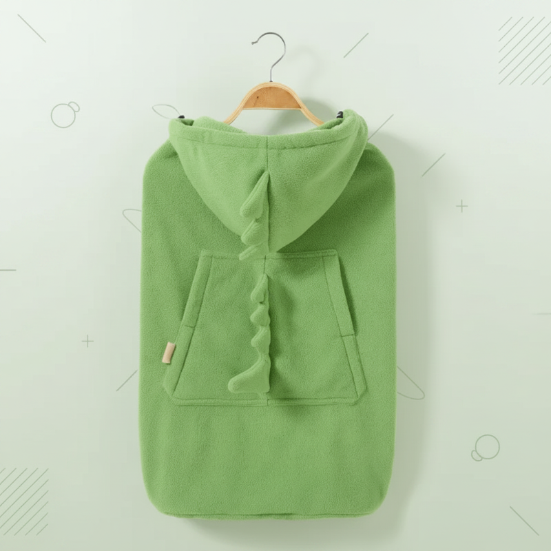 Dinosaur Baby Carrier Cover – Varmt og behagelig – Dino Baby-teppe