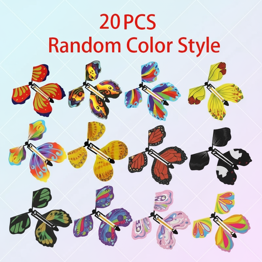 SkyCharm – Lys & Sjarmerende – Sommerfugl Overraskelse Leker