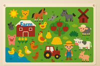 Thumbnail for FeltBoard | Oppdag fantastiske dyr - Et dyrerike på filttavle
