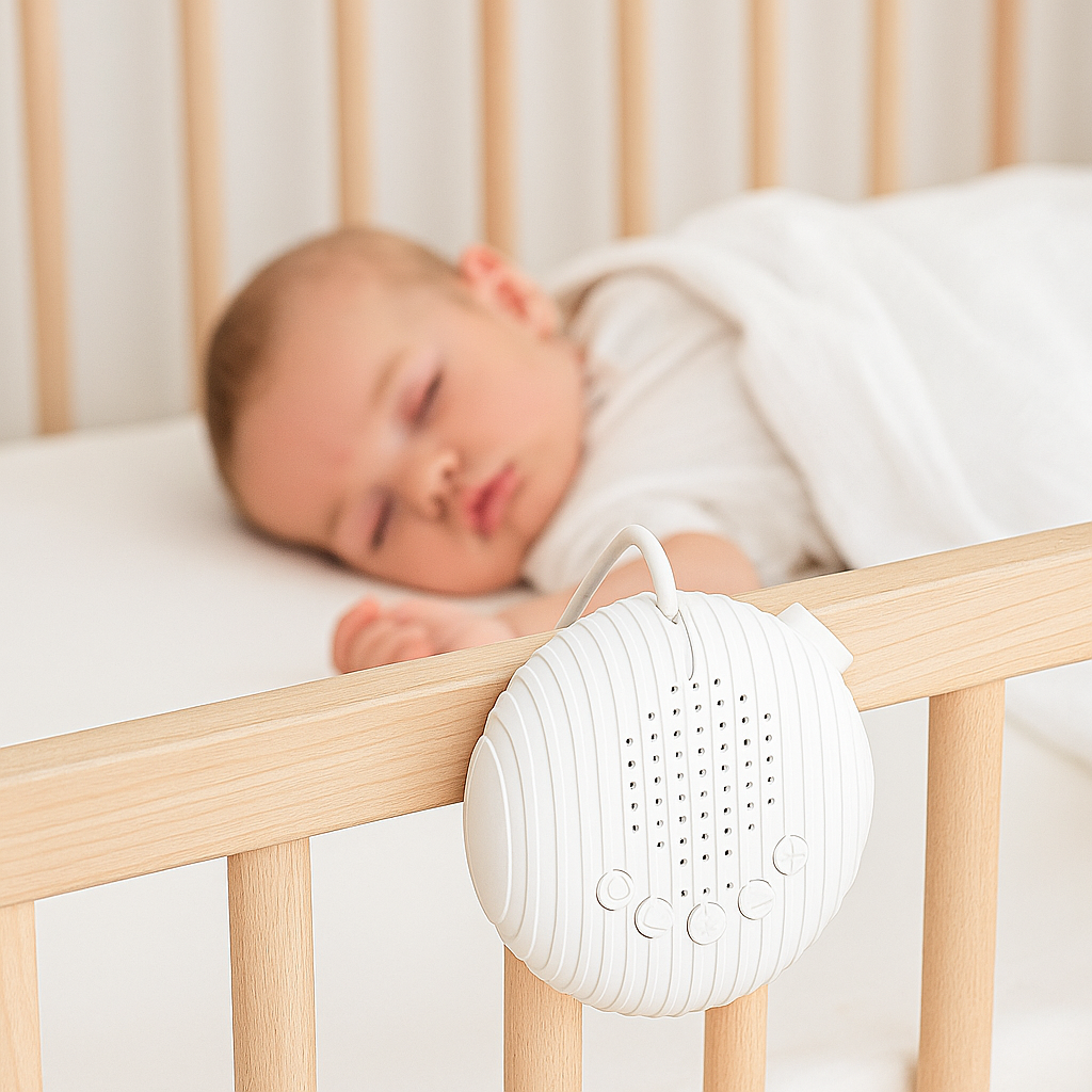 SleepEase – Hvile- og reisetid - lydmaskin med hvit støy for babyer