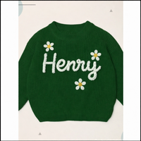 Thumbnail for TinyStitch – Personlig strikket navnetrøye for barn