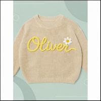 Thumbnail for TinyStitch – Personlig strikket navnetrøye for barn