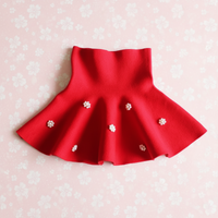 Thumbnail for Girls Knitted Skirt – Komfort og stil – Barne skjørt