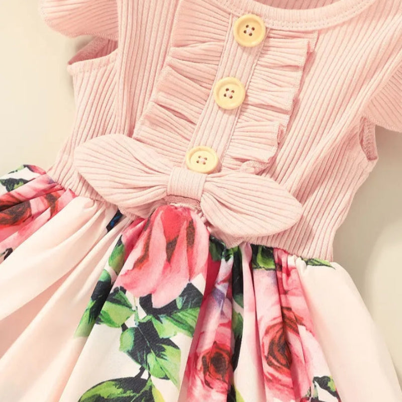 Garden Dress – Sommer & Frisk – Blomsterkjole for jenter