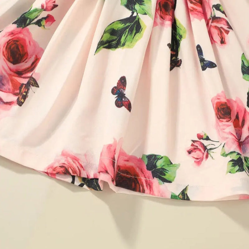 Garden Dress – Sommer & Frisk – Blomsterkjole for jenter