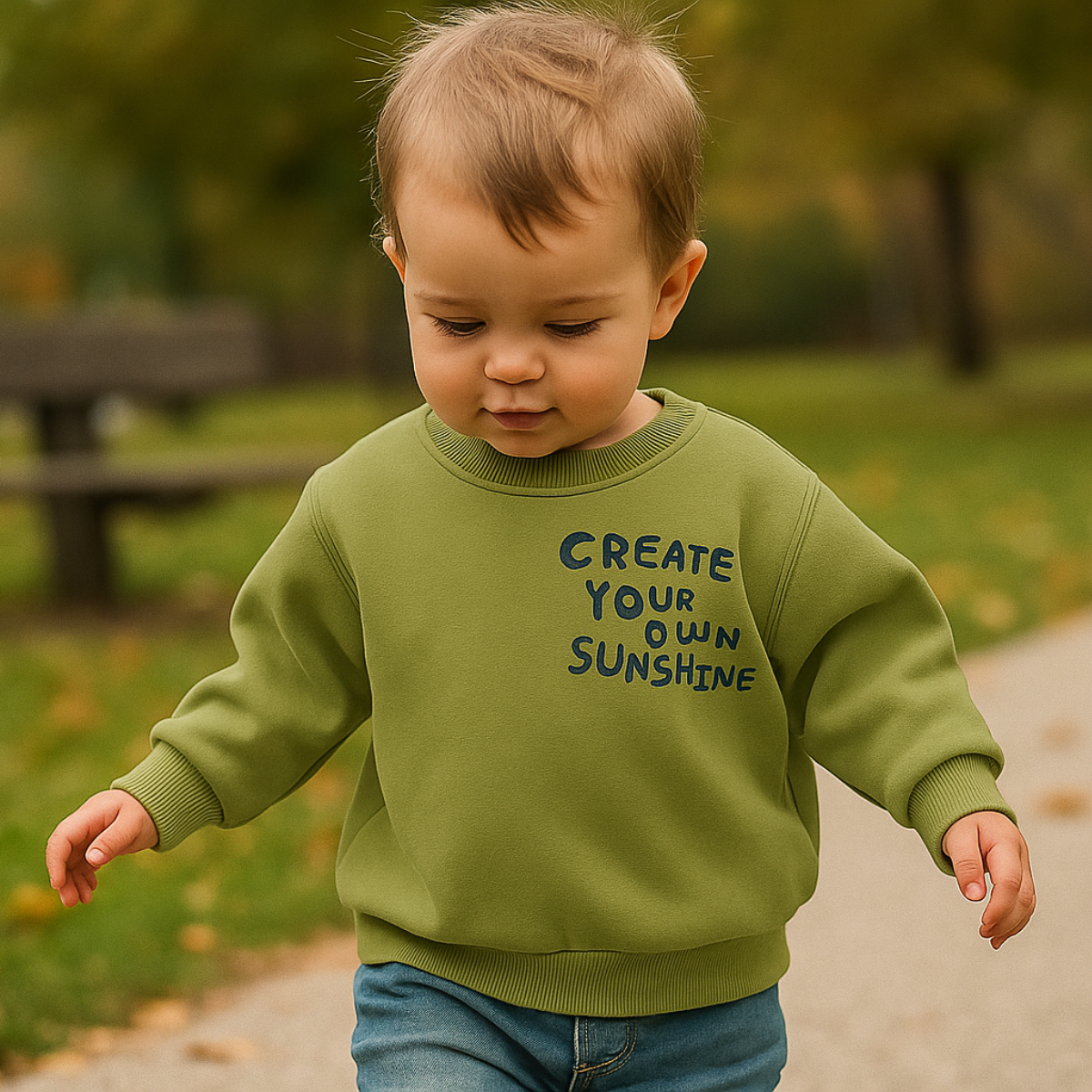 Mini Fashion - "Skap ditt eget solskinn" - Genser