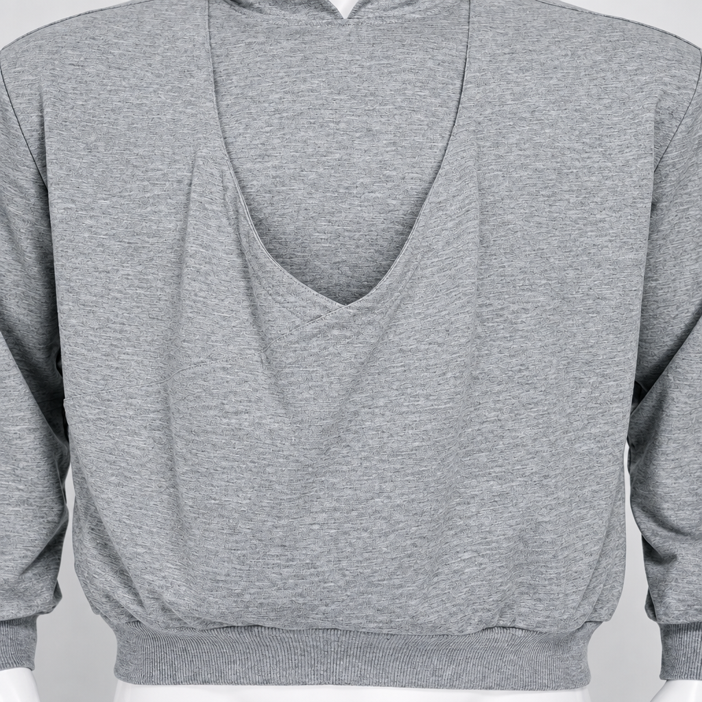 CuddleDad – Komfortabel og praktisk – Herre-hoodie med lommer