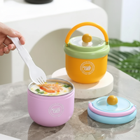Thumbnail for MealMate – Praktisk og isolert – lunsjskål i rustfritt stål med skje