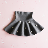 Thumbnail for Girls Knitted Skirt – Komfort og stil – Barne skjørt