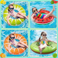 Thumbnail for SunSplash – Tropisk og behagelig – Svømmeflåte med tropisk fruktmønster