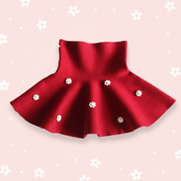 Thumbnail for Girls Knitted Skirt – Komfort og stil – Barne skjørt