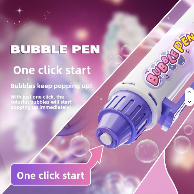 Fun Bubble Maker Pen – Lekent og lærerikt – Boblepen