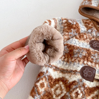 Thumbnail for LittleWarm – Koselig og stilig – Vinterjakke med Fair Isle-mønster