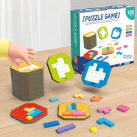 Thumbnail for Colorful Tangram Puzzle - Kreativitet og læring - Tangram-puslespill