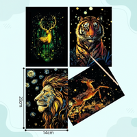 Thumbnail for GlowArt – Glow-in-the-dark – Skrapeloddssett