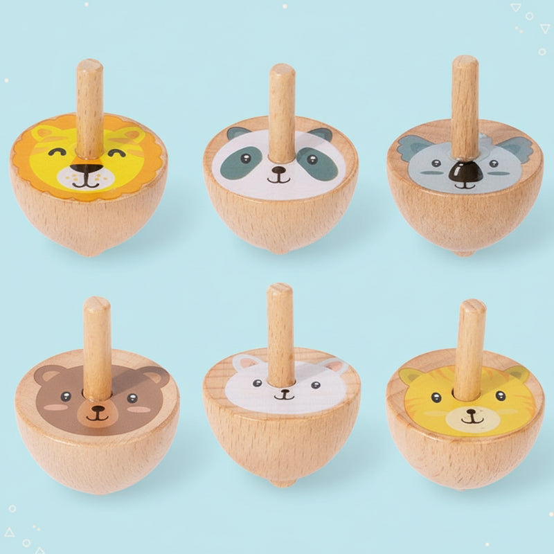 ColorSpin – Houten & Speels – Tre Fidget Tol