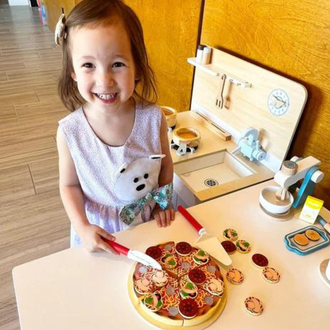 PizzaFun – Fantasifullt og lærerikt - Pizzasett i tre