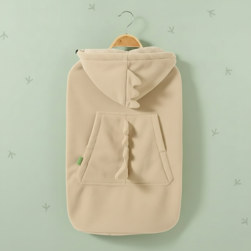 Dinosaur Baby Carrier Cover – Varmt og behagelig – Dino Baby-teppe