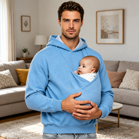 Thumbnail for CuddleDad – Komfortabel og praktisk – Herre-hoodie med lommer