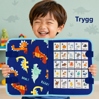 Thumbnail for 7-in-1 Busy Board – Motorikk og læring – Aktivitetstavle