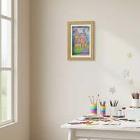 Thumbnail for LittleGallery – Morsomt og lærerikt – Kunstramme A4